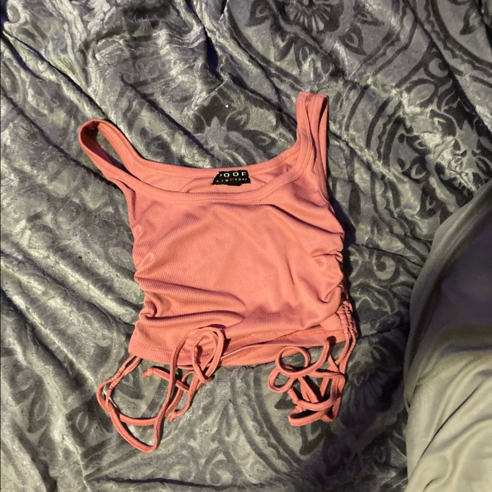 Tie Side tank top